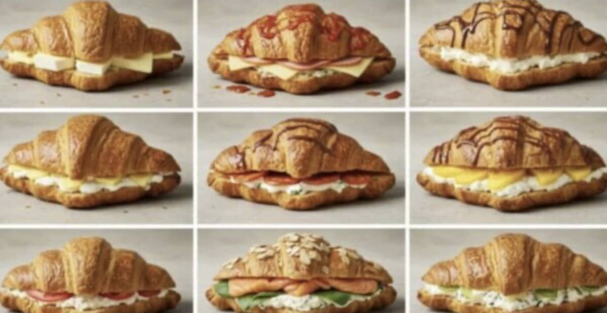 What to put on a croissant for breakfast?