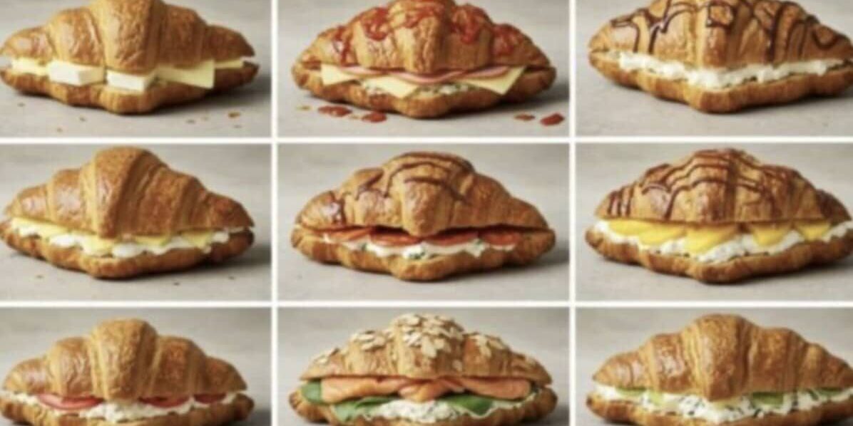 What to put on a croissant for breakfast?