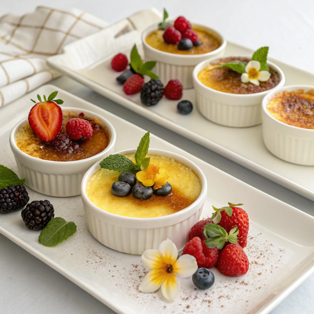 What’s the difference between crème brûlée and custard pic1